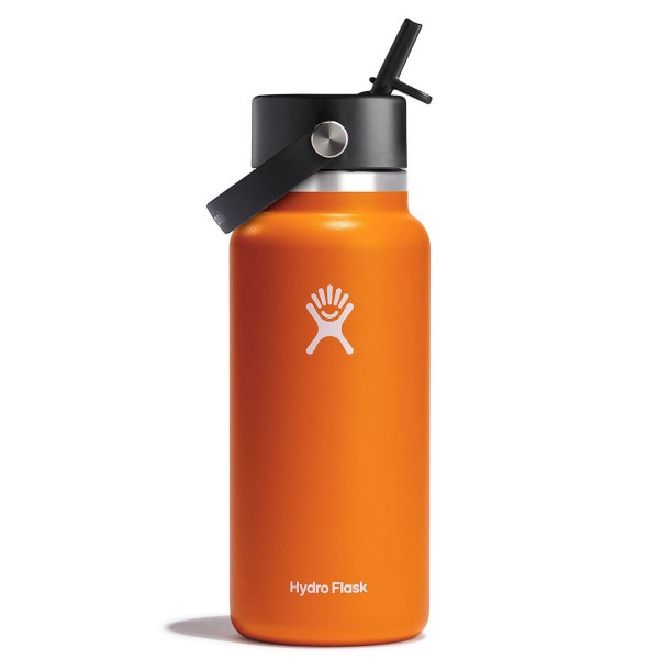 Hydro Flask 32oz wide mouth mesa bottle with straw lid